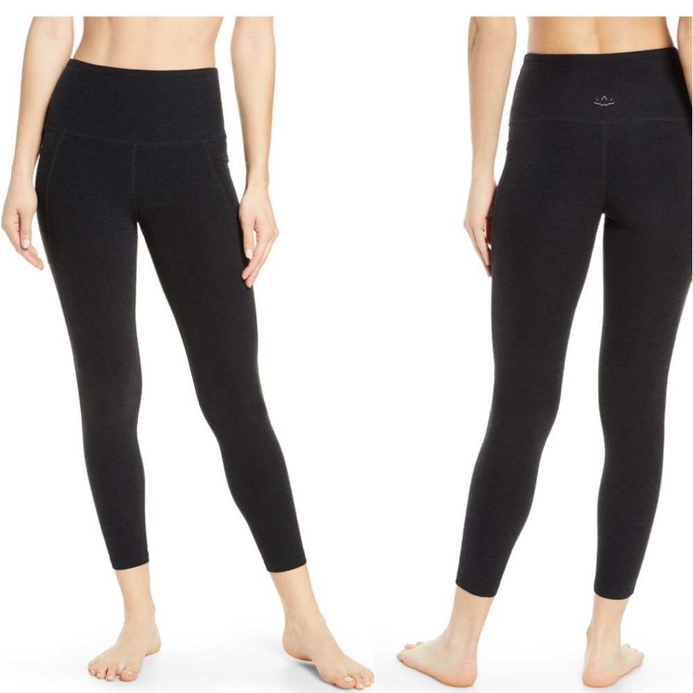 Beyond Yoga| Beyond Space Dye High
Waist Pocket Leggings| size L